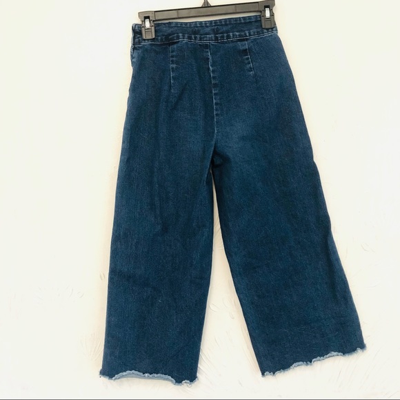 Forever 21 High Waisted Wide Leg Jeans - Women's 25 - Picture 3 of 7